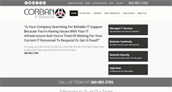 Desktop Screenshot of corbanit.com